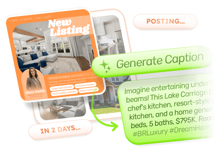 Export designs ready for social media platforms
